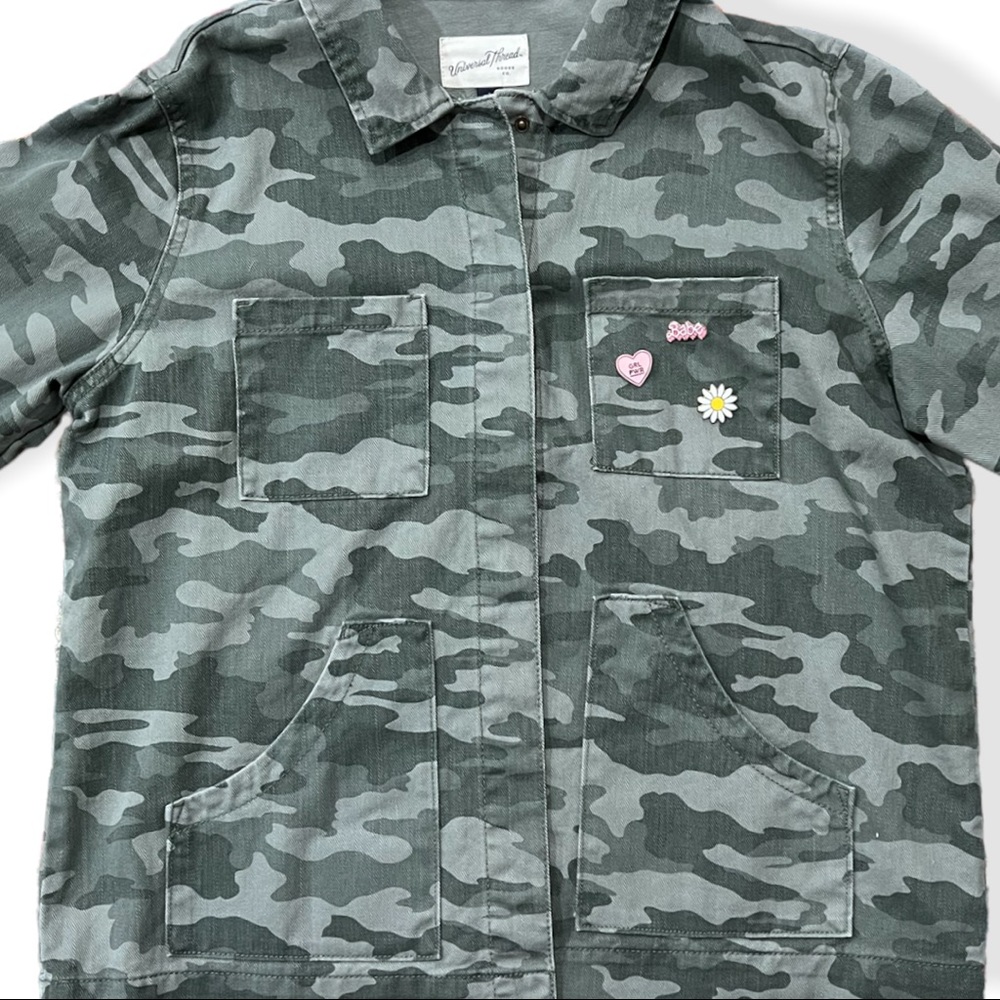 Embellished Utility Jacket - Picture 4 of 4